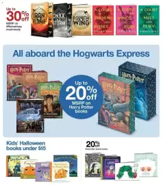 Target weekly ad week 36 Page 22: Select kids' picture books, Kids' Halloween books €15,00
