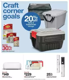 Target weekly ad week 36 Page 26: Cricut transfer tape, Cricut Explore 5-cutting machine bundle €229,00