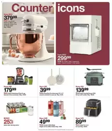Target weekly ad week 36 Page 27: Keurig K-Mini Mate single-serve coffee maker €49,99, Ninja PossibleCooker PRO €139,99