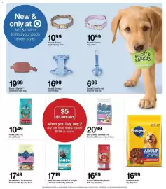 Target weekly ad week 36 Page 36: Blue Buffalo Tastefuls €20,99, Blue Buffalo Life Protection Formula dry dog food €17,49
