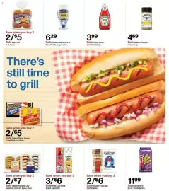 Target weekly ad week 36 Page 5: Snyder's & Cape Cod snacks €6,00, Frito-Lay mins snack canisters €6,00