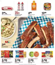 Target weekly ad week 36 Page 6: Select Lay's, Kettle, Cheetos, Smartfood, Sunchips, Cantina €5,00