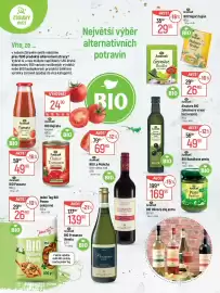 Globus leták Strana 4: Jeden Tag BIO Penne celozrnné €26,90, Alnatura bio slepičí bujón €29,90