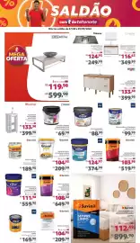 Catálogo Telhanorte Página 4: Tinta acrílica tetos €189,90, Massa corrida complementos & texturas premium €69,90