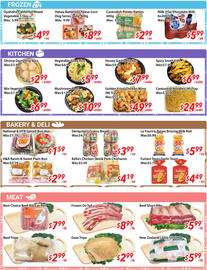 Ample Food Market flyer week 35 Page 4: Milk 2 Go Chocolate Milk €5,99, Cavendish potato patties €2,99