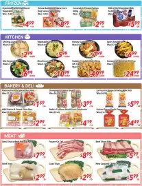 Ample Food Market flyer week 35 Page 4: Milk 2 Go Chocolate Milk €5,99, Cavendish potato patties €2,99