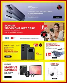 Visions Electronics flyer week 35 Page 7: Visions Gift Card €1.000,00