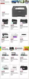 Staples flyer week 35 Page 11: Canon megatank pixma g4280 wireless megatank all-in-one printer €249,99