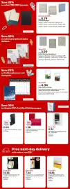 Staples flyer week 35 Page 8: Staples Select Fashion Notebooks €3,99, Select Avery Labels €4,34