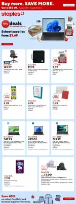 Staples (valid until 3-09)