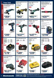 Blackwoods catalogue Page 2: Dual Port Rapid Charger & Battery Pack Makita €512,60