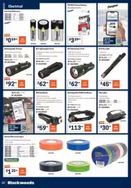 Blackwoods catalogue Page 22: Rechargeable Torches by Ledlenser €92,00, Clip Lights Solidline by Ledlenser €30,00