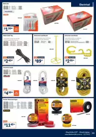Blackwoods catalogue Page 23: Extension Lead Hooks €2,95, Extension Lead Stands €89,00