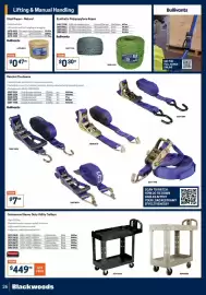 Blackwoods catalogue Page 26: Bullivants Synthetic Polypropylene Ropes €0,30