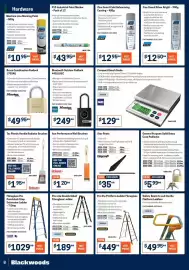 Blackwoods catalogue Page 8: Fibreglass Pro Punchlock Step Extension Ladder - 7 Step €1.029,00