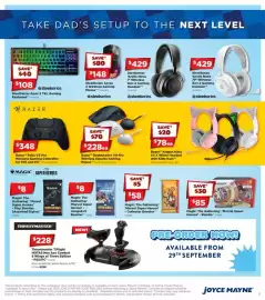 Joyce Mayne catalogue week 35 Page 11: Thrustmaster T.Flight HOTAS Neo Ace Combat 8 Wings of Theve Edition €228,00