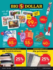BigDollar tilbudsavis Side 1: L'oreal Elvital €55,00, Lambi toilet-papir €65,00