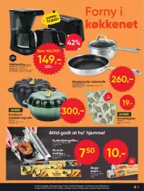BigDollar tilbudsavis Side 13: Kotikulta emaljeret støbejernsgryde €300,00, Kotikulta Selected Stegepande, kasserolle €260,00