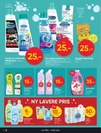 BigDollar tilbudsavis Side 4: Housekeeper power toilet cleaner €15,00, Cif rengøringsmiddel €15,00