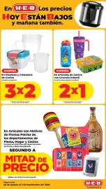 Folleto HEB Página 21: Artículos de Cocina con Licencia Infantil
