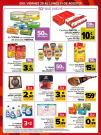 Folleto Carrefour Página 3: ColaCao El Original €15,60, Navidul jamón de cebo ibérico 50% raza ibérica tres encinas €159,00