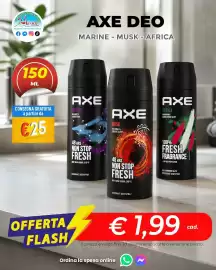 Volantino Amato Point settimana 35 Pagina 1: Axe deo €1,99