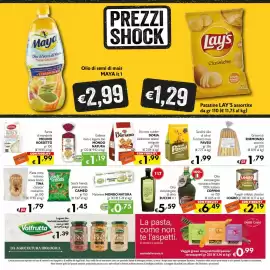 Volantino Eurospesa Pagina 11: Snack friends peanut pops CAMEO €1,45, Olio extravergine Coppini €6,49