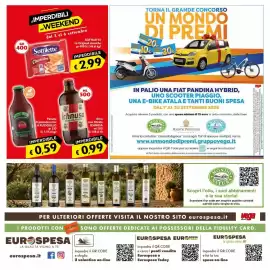 Volantino Eurospesa Pagina 16: Birra non filtrata Ichnusa €0,99, Sottilette Classiche €2,99