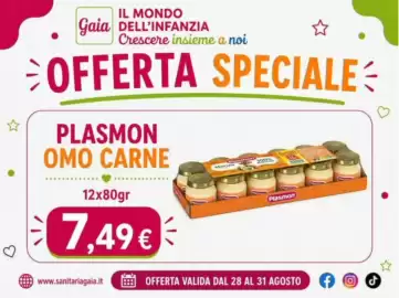 Volantino Sanitaria Gaia Pagina 3: Plasmon omo carne €7,49