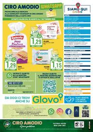 Volantino Ciro Amodio Pagina 12: Roberto mini panfiocco €1,29, Stracchino Cirio Amodio €1,15