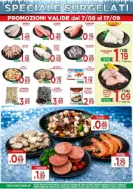 Volantino Jero Market Pagina 12: Scorfano filetto €0,79, Calamari sporchi €0,89