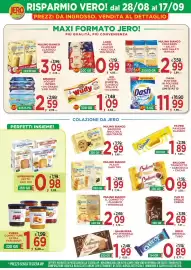 Volantino Jero Market Pagina 2: Mulino Bianco PlumCake Classico €3,09, Pavesini classici €1,89
