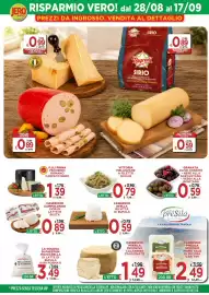 Volantino Jero Market Pagina 8: Mozzarella Fior di Latte €0,89, Caseificio Stella Ricotta di Bufala €0,59