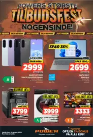 Power tilbudsavis Side 1: AEG Vaskemaskine €3.999,00, Lenovo IdeaPad Slim 3 €2.699,00
