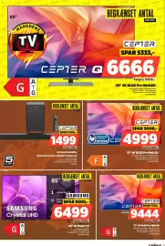 Power tilbudsavis Side 27: Cepter 2.1-kanal soundbar €1.499,00, Samsung Crystal UHD €6.499,00