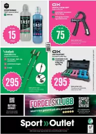 Sport Outlet kundeavis uke 36 Side 32: Trst sportsdrikk isotonisk €15,00, Vikafjell vandrestav €295,00