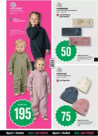 Sport Outlet kundeavis uke 36 Side 7: Tiny Trolls varmt fleece-pannebånd €50,00, Tiny Trolls Fleece Lue €75,00