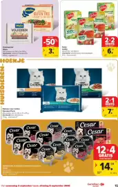 Carrefour Market folder week 36 Pagina 15: Soep Liebig €6,90, Knäckebröd Wasa €3,11