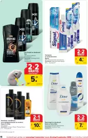Carrefour Market folder week 36 Pagina 18: Douchegel en deodorant Dove en Dove Men €7,50