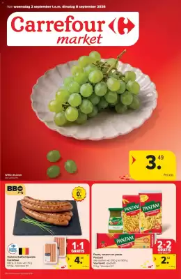 Carrefour Market folder (geldig t/m 8-09)