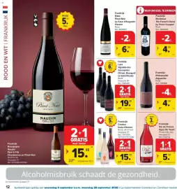 Carrefour Market folder Pagina 12: Frankrijk Rhônevallei Aigueville Rood €4,99