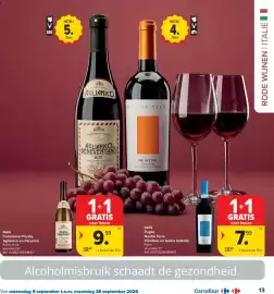 Carrefour Market folder Pagina 13: Italië Collezione Privata Aglianico en Pecorino €9,99