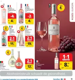 Carrefour Market folder Pagina 19: Portugal Mateus The Original €12,98, Italië Costa Toscana Martina Vermentino €19,98