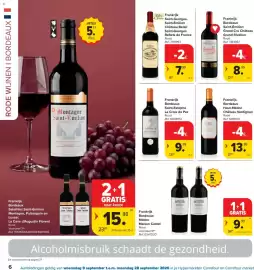 Carrefour Market folder Pagina 6: Frankrijk Bordeaux Haut-Médoc Château Verdignan Rood €13,99