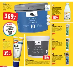 Jem & fix tilbudsavis uge 36 Side 10: Acrylfugemasse €19,50, Sanitetssilikone €69,50