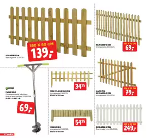 Jem & fix tilbudsavis uge 36 Side 16: Pælebor €69,00, Stakithegn €139,00