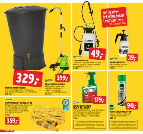 Jem & fix tilbudsavis uge 36 Side 18: REGNVANDSPUMPE €399,00, FLUE & HVEPS STOP €90,00