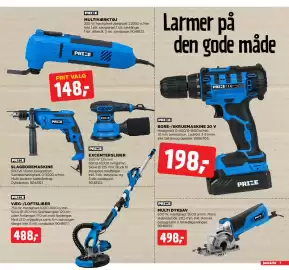 Jem & fix tilbudsavis uge 36 Side 9: Multiværktøj €148,00, SLAGBOREMASKINE €148,00
