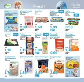 Volantino Prix Quality Pagina 15: Formaggio Grattugiato Mantuanella €0,99, Emmentaler Bavarese Goldsteig €1,99