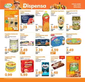 Volantino Prix Quality Pagina 17: Capsule Caffè HAG €2,69, Maionese Top Down Calvé Classica €1,69